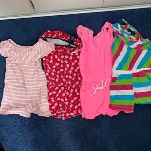2t rompers excellent used condition